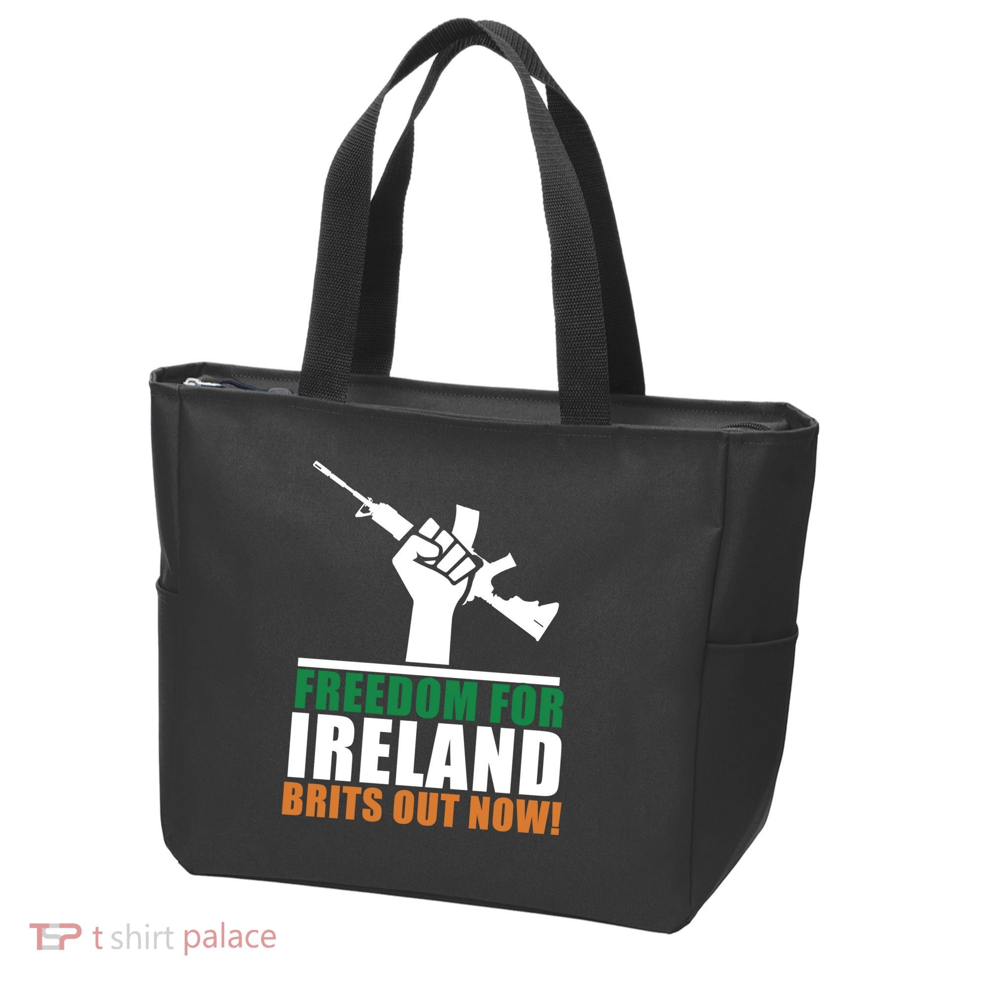 Freedom For Ireland Brits Out Now Tote Bag