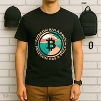 Freedom Has  Price Bitcoin T-Shirt thumb 6