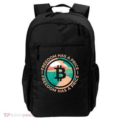 Freedom Has  Price Bitcoin Backpack