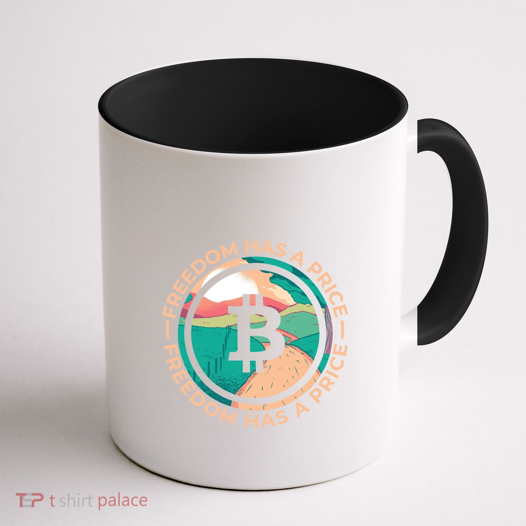 Freedom Has  Price Bitcoin Coffee Mug