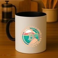 Freedom Has  Price Bitcoin Coffee Mug thumb 4