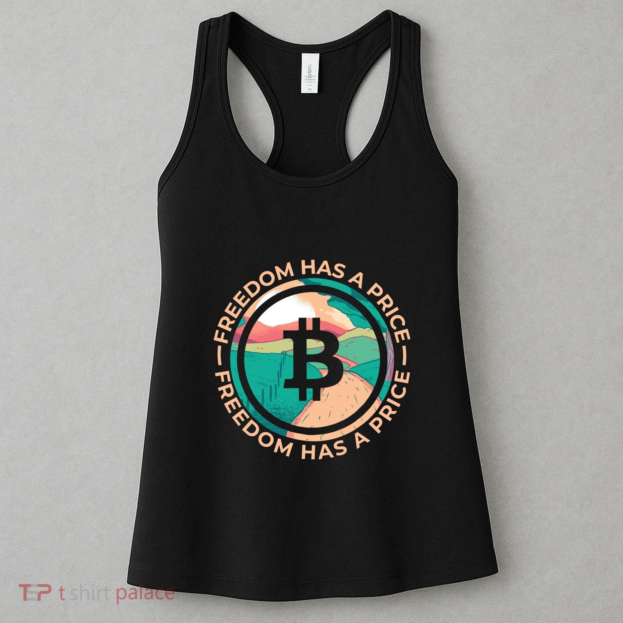 Freedom Has  Price Bitcoin Women's Tank Top