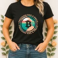Freedom Has  Price Bitcoin Women's T-Shirt thumb 2