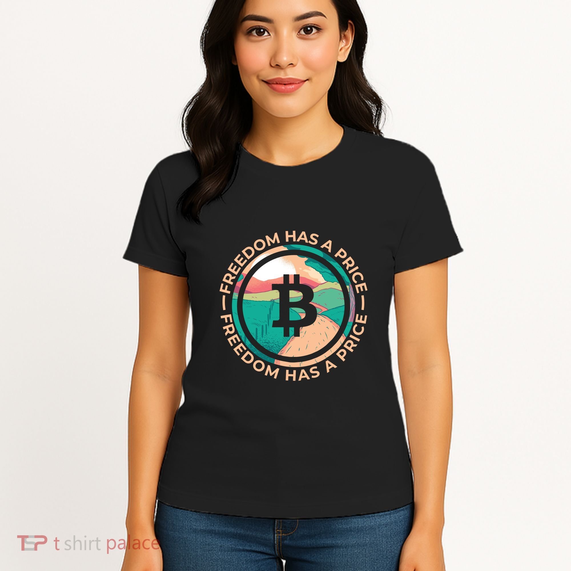 Freedom Has  Price Bitcoin Women's T-Shirt