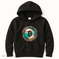 Freedom Has  Price Bitcoin Kids Hoodie thumb 0