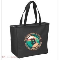 Freedom Has  Price Bitcoin Tote Bag thumb 2