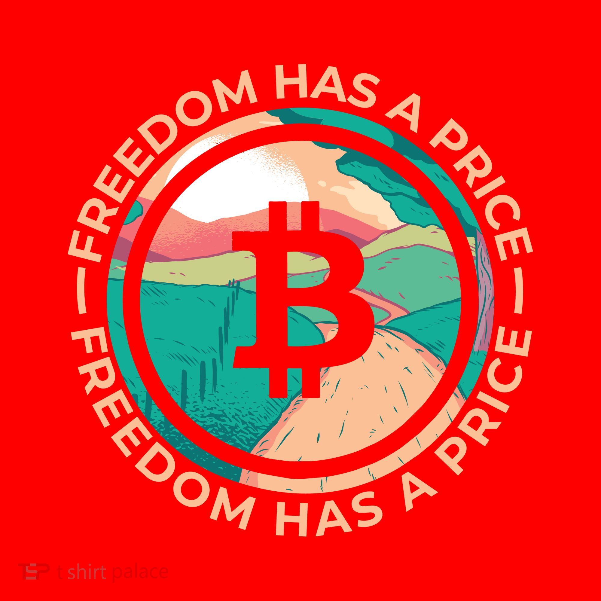 Freedom Has  Price Bitcoin Santa Hat