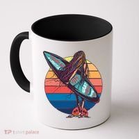Freedom Is A Lifestyle Surfer Coffee Mug thumb 0