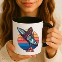 Freedom Is A Lifestyle Surfer Coffee Mug thumb 3