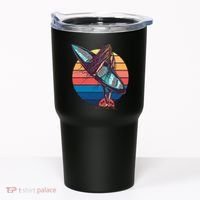 Freedom Is A Lifestyle Surfer Tumbler thumb 0