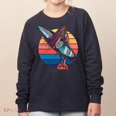 Freedom Is A Lifestyle Surfer Women's Sweatshirt