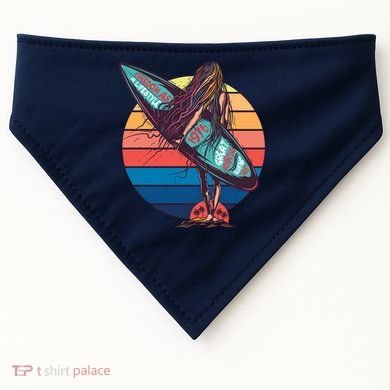 Freedom Is A Lifestyle Surfer USA-Made Doggie Bandana
