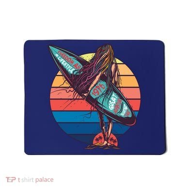 Freedom Is A Lifestyle Surfer Mousepad
