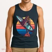 Freedom Is A Lifestyle Surfer Tank Top thumb 3