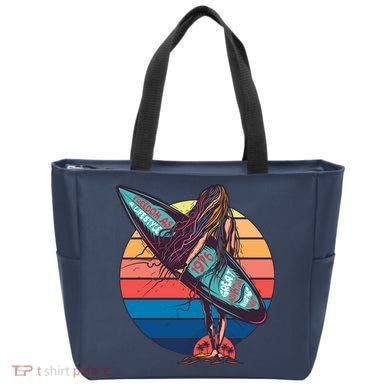 Freedom Is A Lifestyle Surfer Tote Bag