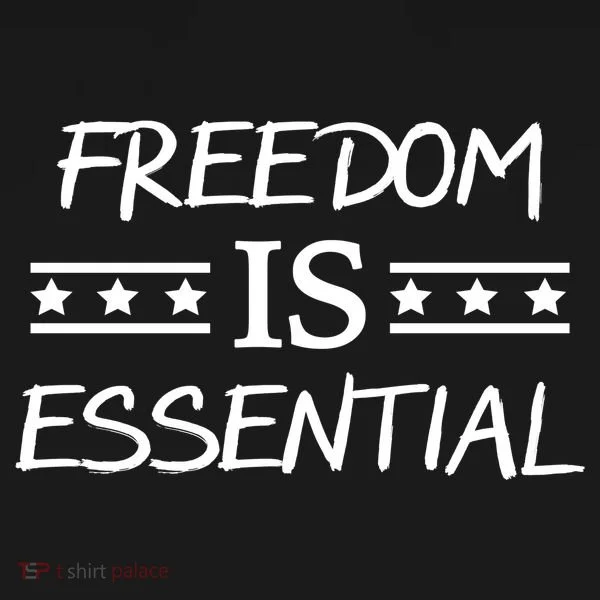 Freedom Is Essential  Doggie Tank