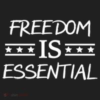 Freedom Is Essential  Golf Towel thumb 3