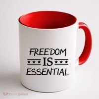 Freedom Is Essential  Coffee Mug thumb 1