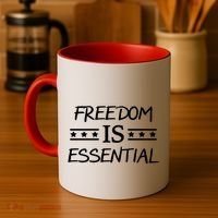 Freedom Is Essential  Coffee Mug thumb 4