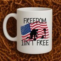 Freedom Isn't Free Coffee Mug thumb 2