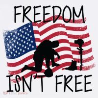Freedom Isn't Free Ornament thumb 1