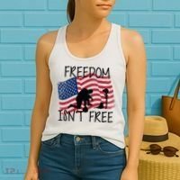 Freedom Isn't Free Women's Tank Top thumb 2