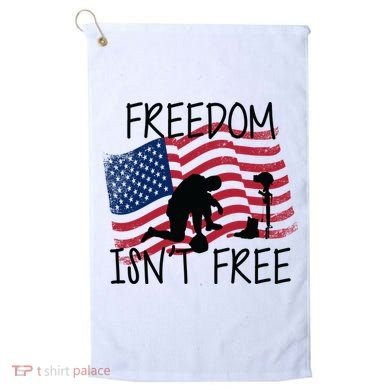Freedom Isn't Free Golf Towel