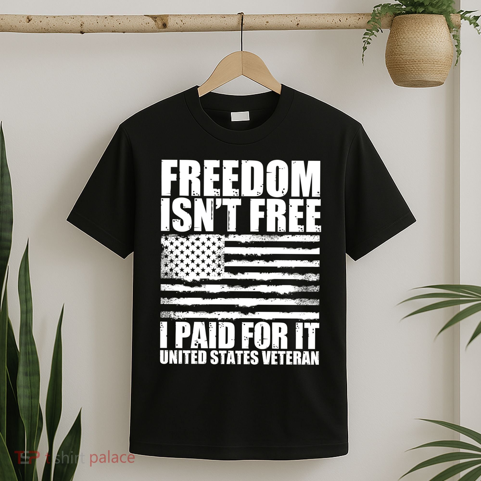 Freedom Isn't Free I Paid For It United States Veteran T-Shirt
