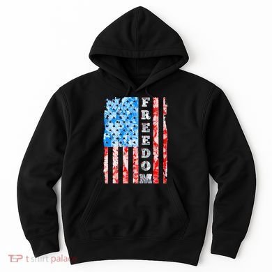 Freedom Nature USA Flag Hoodie
