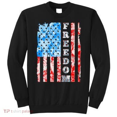 Freedom Nature USA Flag Sweatshirt
