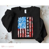 Freedom Nature USA Flag Sweatshirt thumb 2