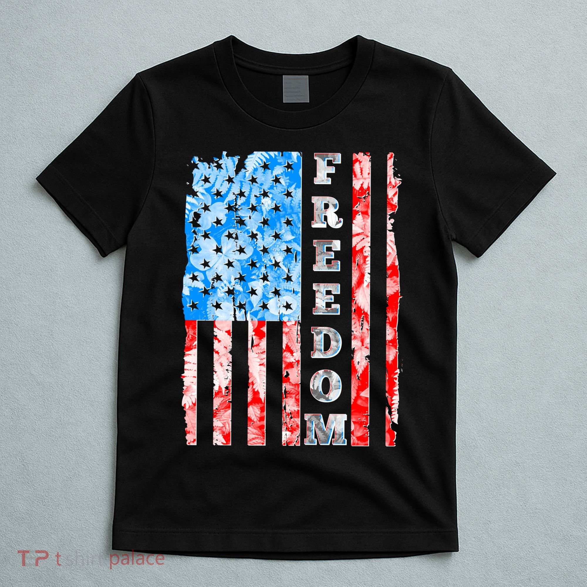 Freedom Nature USA Flag T-Shirt