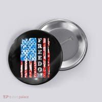 Freedom Nature USA Flag Button thumb 0