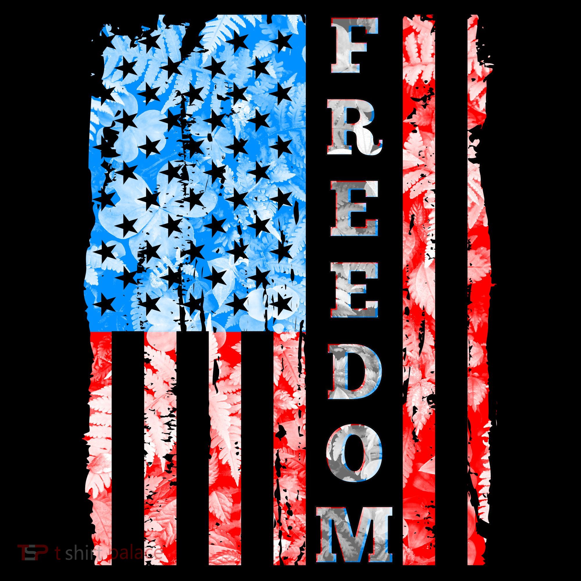 Freedom Nature USA Flag Coffee Mug