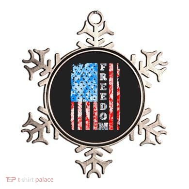 Freedom Nature USA Flag Ornament