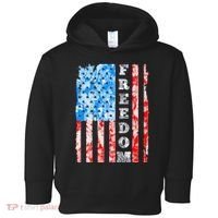 Freedom Nature USA Flag Toddler Hoodie thumb 0