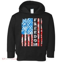 Freedom Nature USA Flag Toddler Hoodie thumb 0