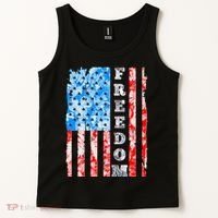 Freedom Nature USA Flag Tank Top thumb 2