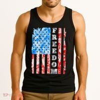 Freedom Nature USA Flag Tank Top thumb 3