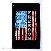 Freedom Nature USA Flag Golf Towel thumb 0