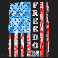 Freedom Nature USA Flag Golf Towel thumb 3