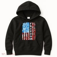 Freedom Nature USA Flag Kids Hoodie thumb 0