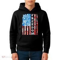Freedom Nature USA Flag Kids Hoodie thumb 4