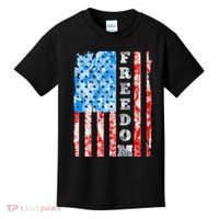 Freedom Nature USA Flag Kids T-Shirt thumb 0