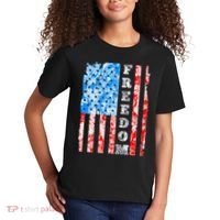 Freedom Nature USA Flag Kids T-Shirt thumb 2