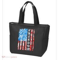 Freedom Nature USA Flag Tote Bag thumb 3