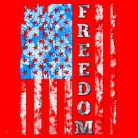 Freedom Nature USA Flag Santa Hat thumb 1