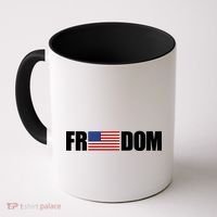 Freedom Simple Logo Coffee Mug thumb 0