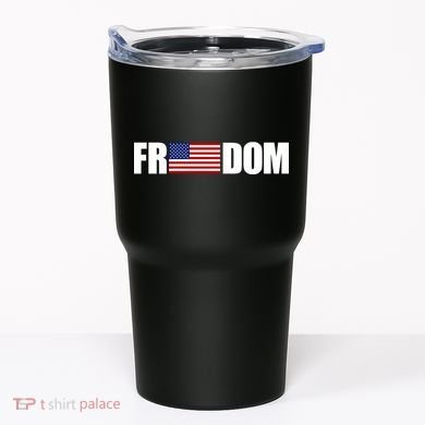 Freedom Simple Logo Tumbler