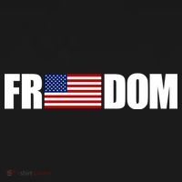 Freedom Simple Logo Ornament thumb 1